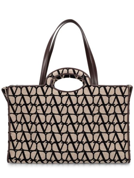 Bolso shopper Valentino Garavani beige