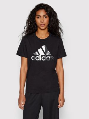 Tričko Adidas, černá