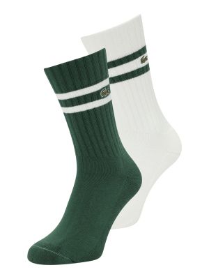 Športové ponožky Lacoste biela