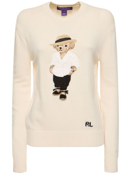 Βαμβακερός πουλόβερ από ζέρσεϋ Ralph Lauren Collection