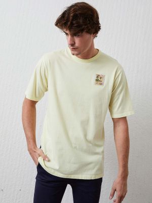 Camiseta manga corta Altonadock amarillo