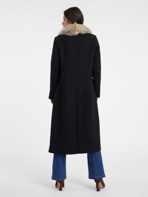 Vlnený kabát Orsay čierna