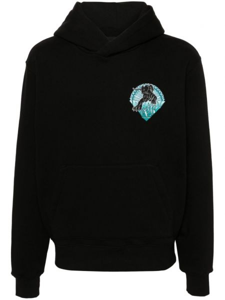 Jersey hoodie mit print Amiri schwarz