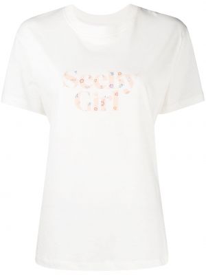 Camiseta con estampado See By Chloé blanco