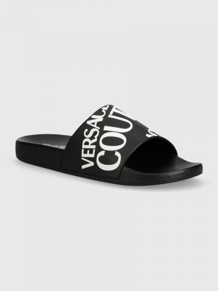 Pantofle Versace Jeans Couture černé
