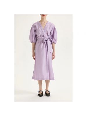 Vestido largo Maliparmi violeta