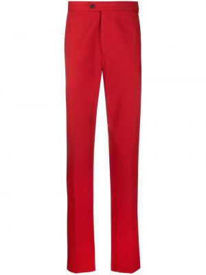 Rovné kalhoty Fursac červené