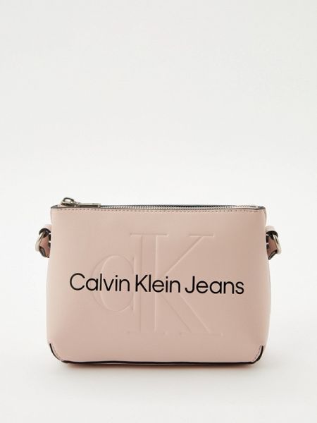 Сумка через плечо Calvin Klein Jeans розовая