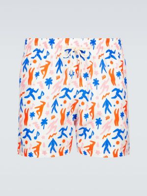 Shorts mit print Arrels Barcelona weiß