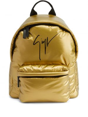 Hímzett hátizsák Giuseppe Zanotti aranyszínű