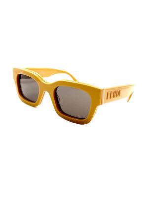 Sonnenbrille Fendi gelb