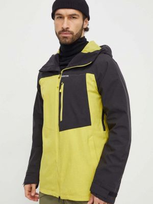 Желтая горнолыжная куртка Burton
