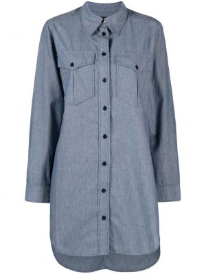 Robe chemise Isabel Marant bleu