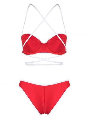 Bikinis Noire Swimwear raudona