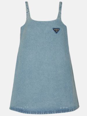 Džínové šaty Prada modré