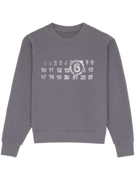 Sweatshirt Mm6 Maison Margiela grå