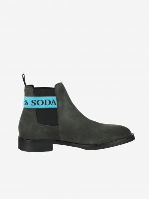 Členkové topánky Scotch & Soda sivá