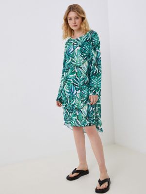 Пляжное платье Aelite зеленое
