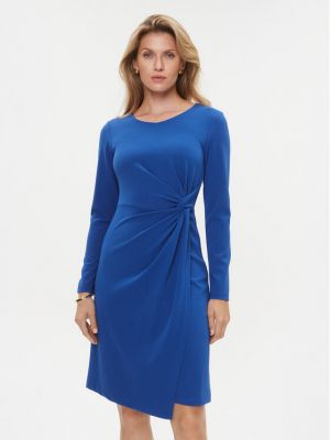 Modré koktejlové šaty Rinascimento