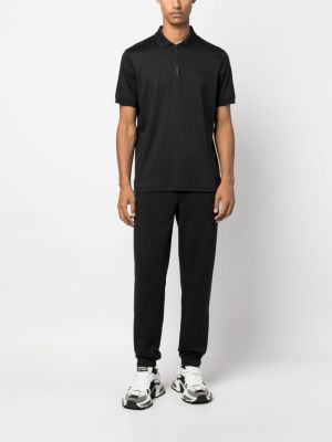 Polo krekls ar rāvējslēdzēju Calvin Klein melns