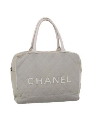 Torba podróżna Chanel Vintage szara