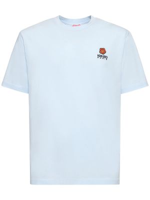 T-shirt Kenzo Paris himmelblau