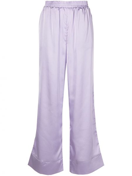 Pantalones bootcut Apparis violeta