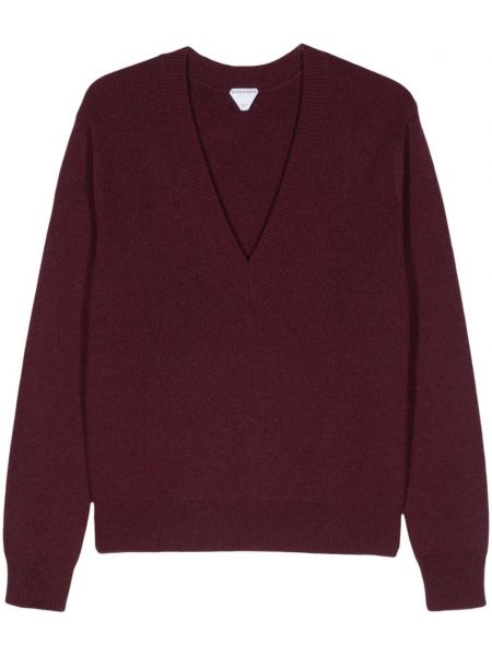 Дълъг пуловер с v-образно деколте Bottega Veneta