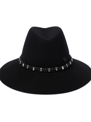 Фетровые шляпа Maison Michel, черный