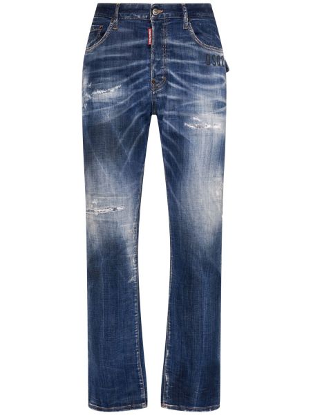 Jeans i bomull Dsquared2 blå