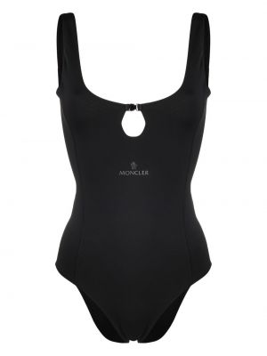 Jednodielne plavky Moncler čierna
