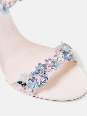 Sandales à fleurs René Caovilla