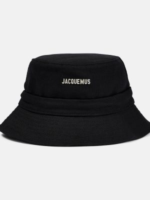 Chapeau en coton Jacquemus noir