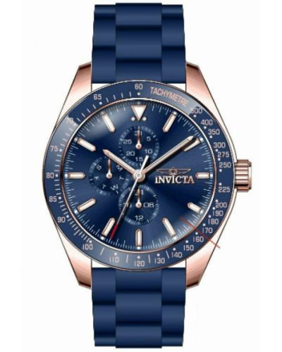 Zegarek kwarcowy Invicta Watches, niebieski