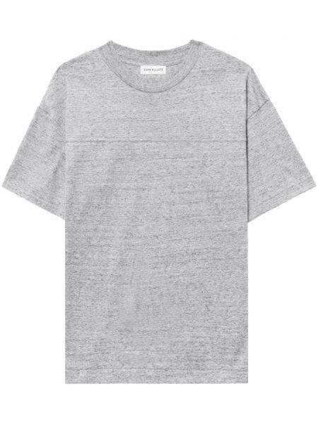 T-shirt à motif mélangé John Elliott gris