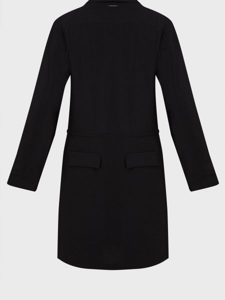 Черное платье-рубашка Calvin Klein