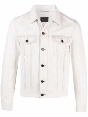 Klasična traper jakna Saint Laurent bijela
