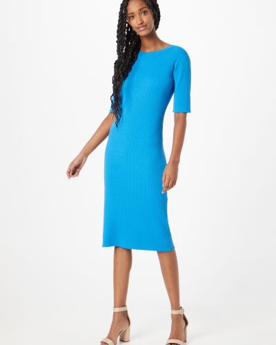 Плетена рокля Just Female синьо