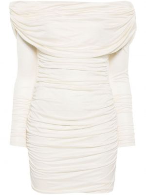 Mini šaty Blumarine biela