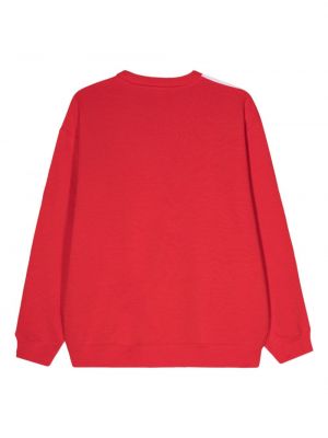Jersey sweatshirt mit stickerei Adidas rot