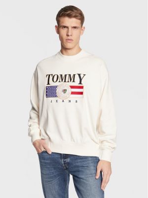 Sweatshirt Tommy Jeans weiß