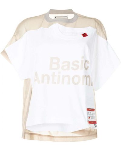 Camicia Maison Mihara Yasuhiro, bianco