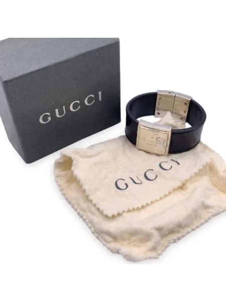 Pulsera de cuero Gucci Vintage