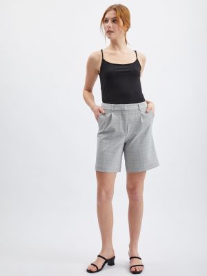 Kratke hlače karirane Orsay siva