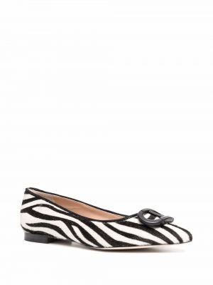 Calzado con estampado zebra Dee Ocleppo