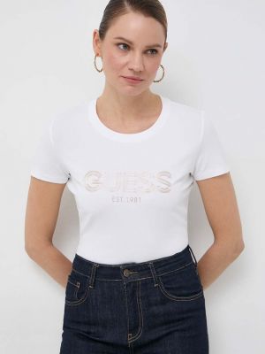 Тениска Guess бежово