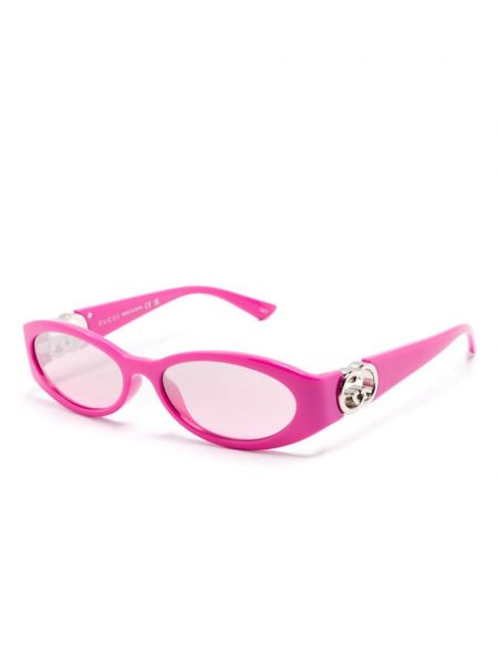 Okulary przeciwsłoneczne Gucci Eyewear różowe
