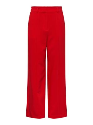 Pantalon plissé Yas rouge