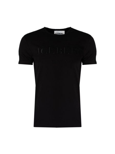 T-shirt mit rundem ausschnitt Iceberg schwarz