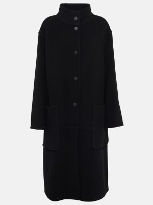 Krótki płaszcz wełniany See By Chloã© czarny